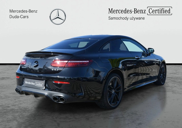 Mercedes-Benz Klasa E cena 409900 przebieg: 24357, rok produkcji 2021 z Poznań małe 529